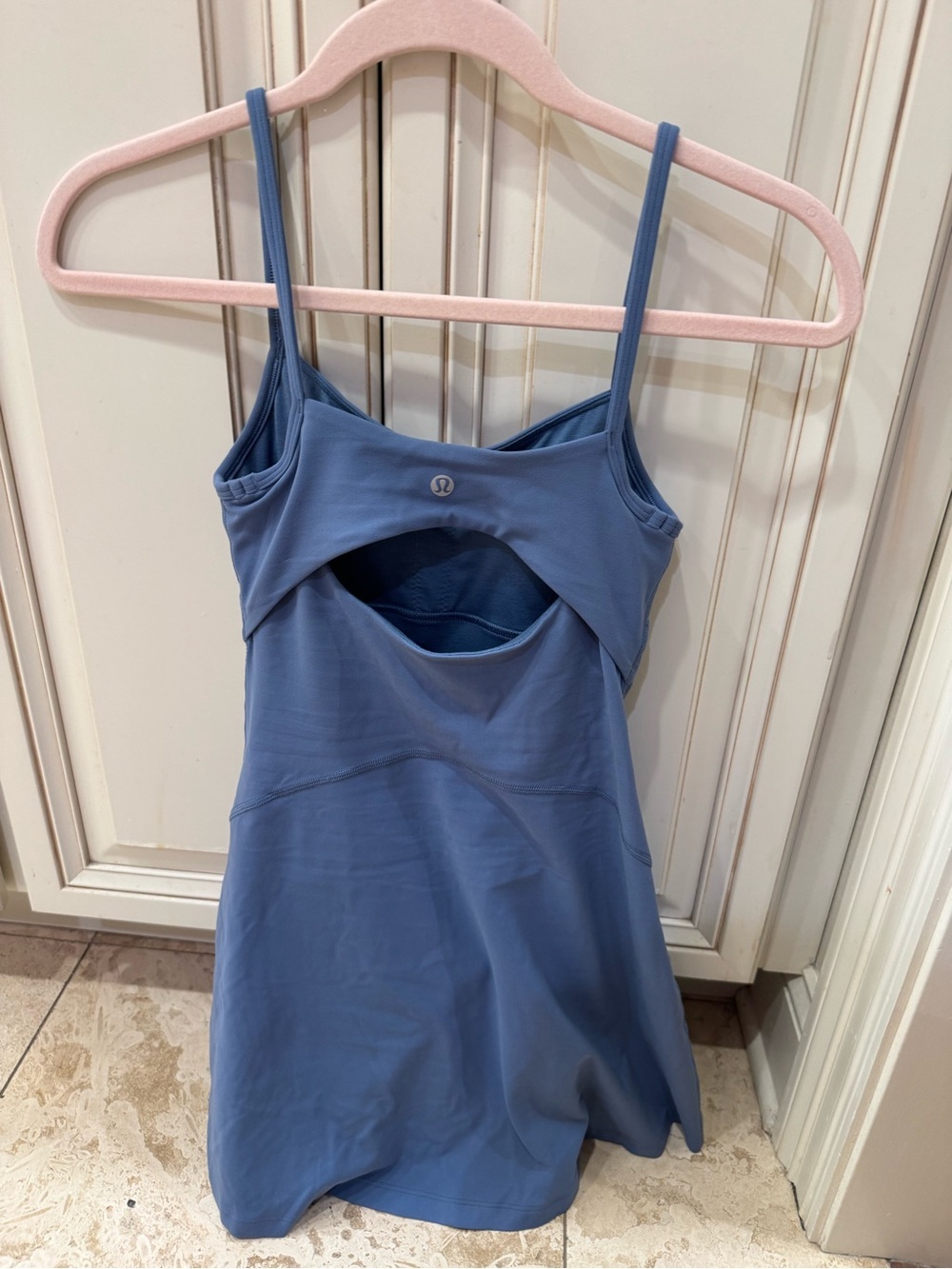 Lululemon Blue Open Back Athletic Dress Size 2